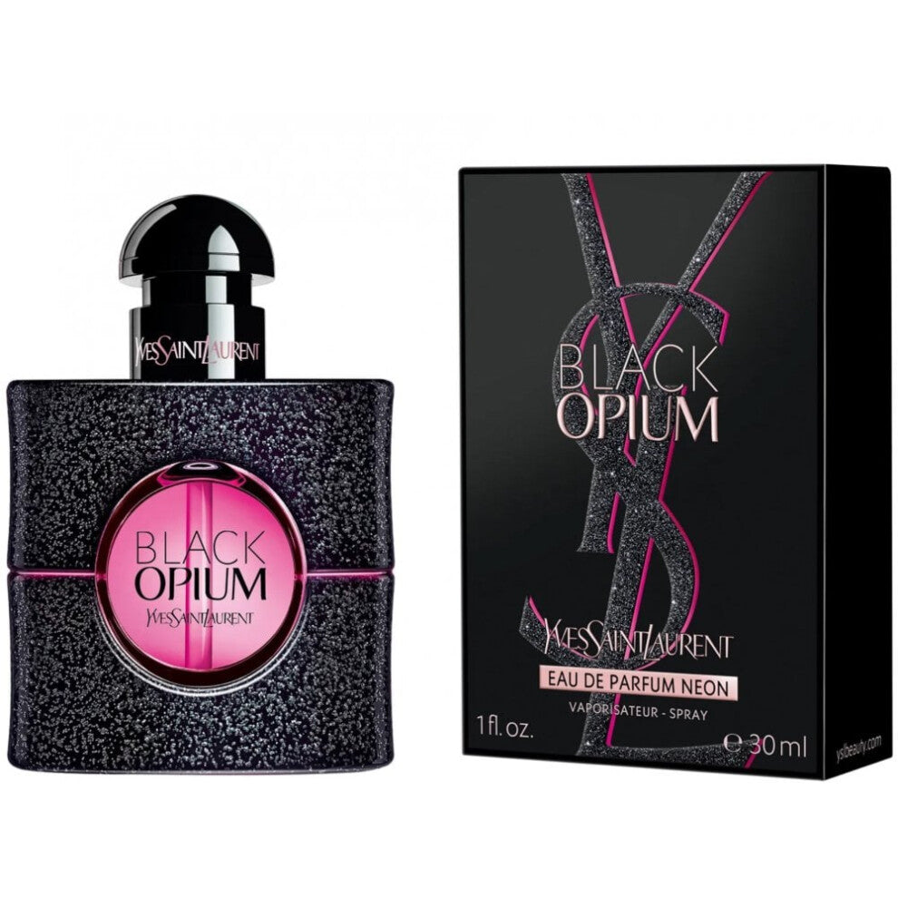 Yves Saint Laurent Black Opium Neon Eau de Parfum 30ml bottle and box